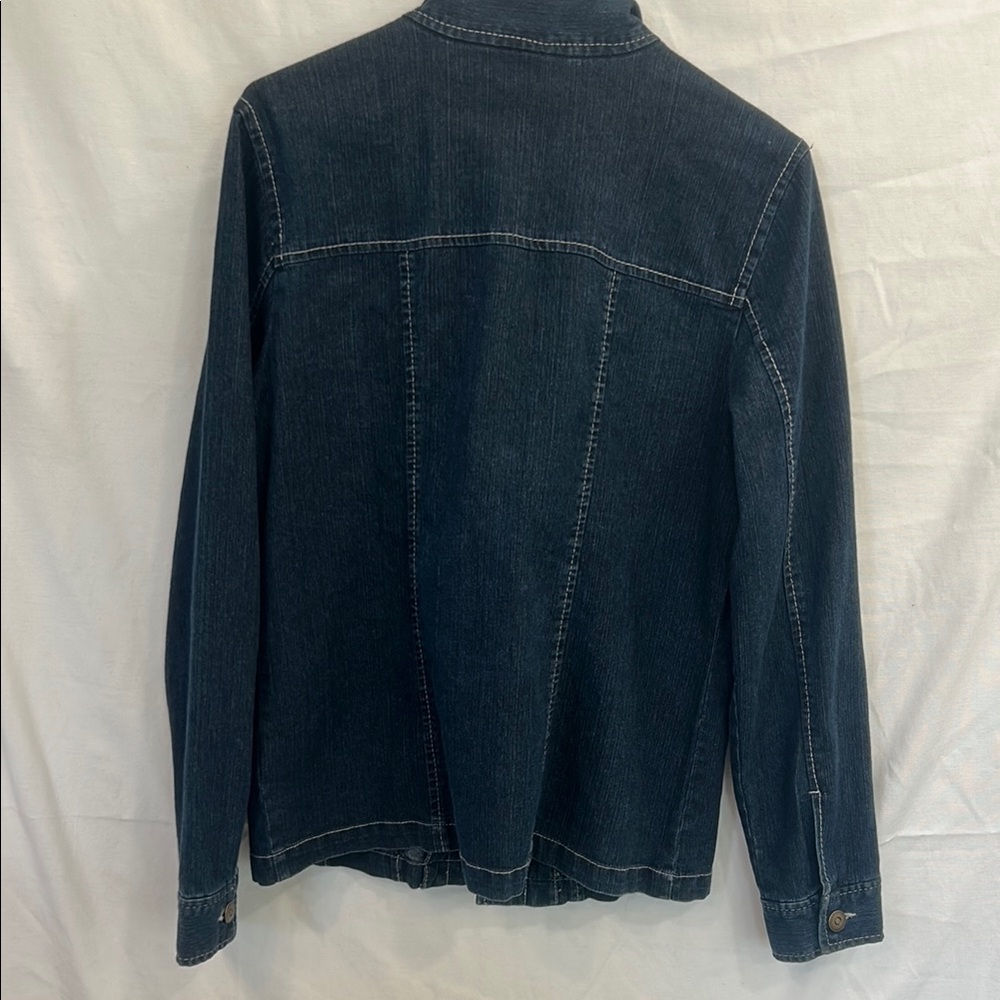 Vintage Rebecca Malone Dark Blue Jean Jacket - Picture 4 of 4